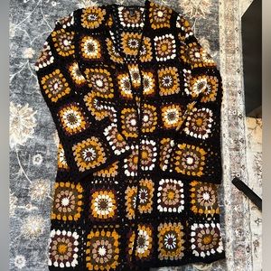 Crochet cardigan Size L